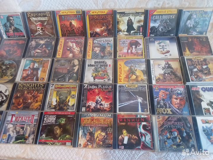 CD Диски игры старые
