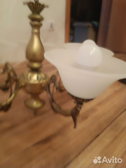 Люстра потолочная подвесная бу