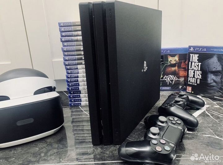 PS4 Playstation 4 sony PS4 PRO + игры fifa 23 GTA5