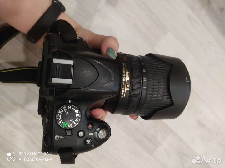 Фотоаппарат nikon d5100 + 2 объектива + вспышка