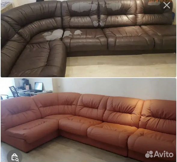 Перетяжка и ремонт мягкой мебели