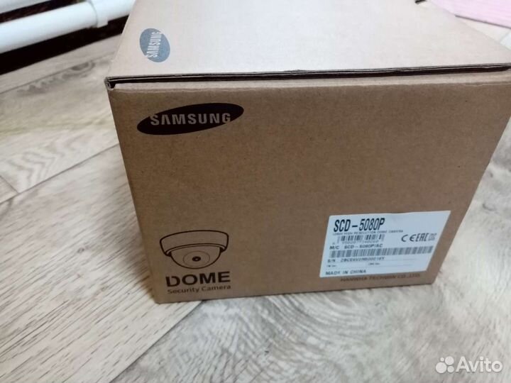 Камера видеонаблюдения купольная Samsung scd-5080p