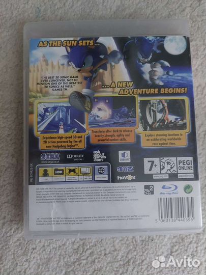 Sonic игра ps3