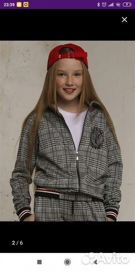 Костюм для девочки в английском стиле