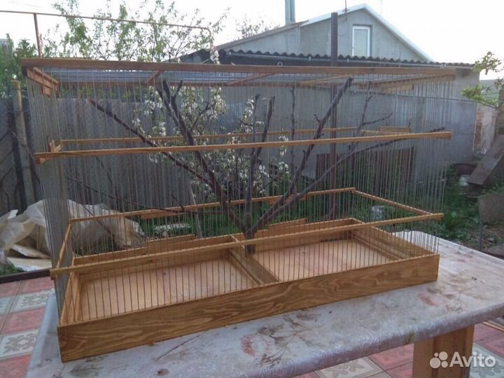 Самодельные клетки для певчих птиц