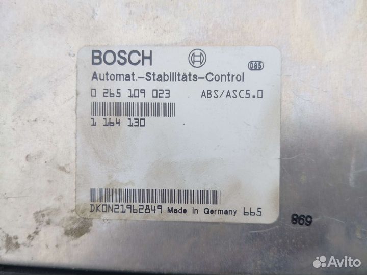 Блок управления ABS BMW 5 E39