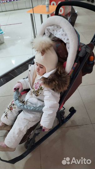 Коляска санки