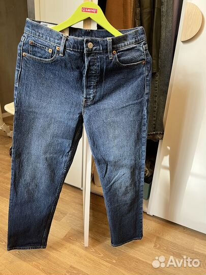 Джинсы Gap прямые, укороченные, высокая посадка