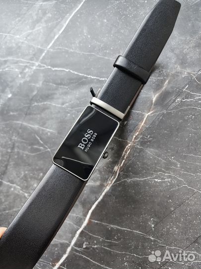 Автоматический Мужской Двухсторонний Ремень boss