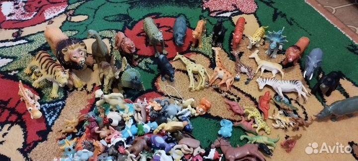 Животные и игрушки от киндера