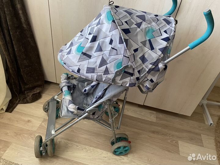 Детская прогулочная легкая коляска