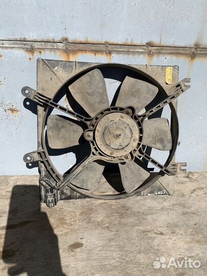Вентилятор охлаждения киа спектра