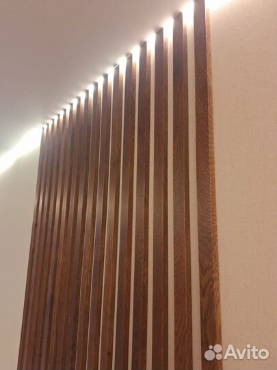 Реечные перегородки, рейки