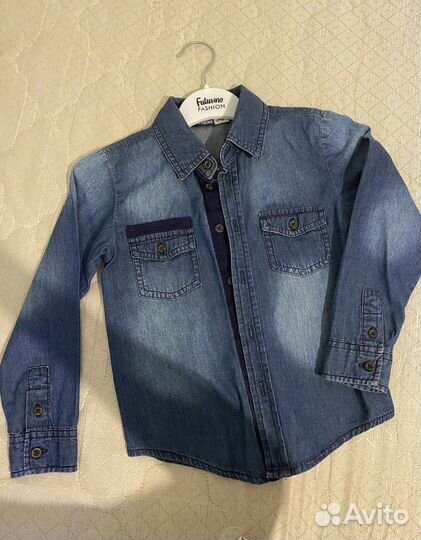 Рубашка для мальчика 104