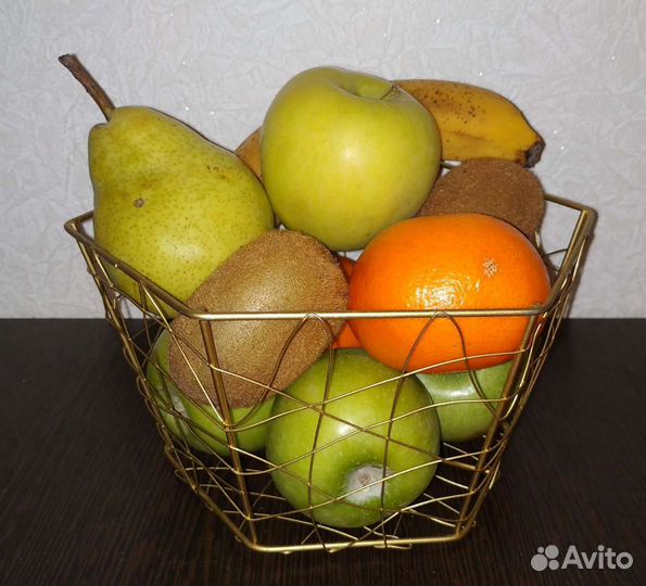 Ваза для фруктов металл