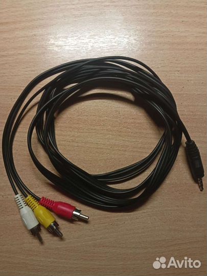 Кабель соединительный 3.5 mm jack - RCA x3