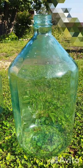 Бутыль стеклянная 20 литров
