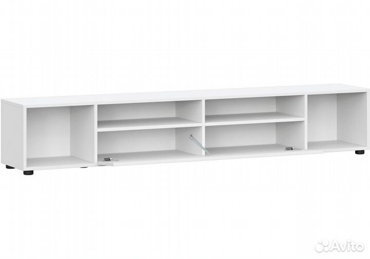 Тв-тумбы Валенсия белый текстурный