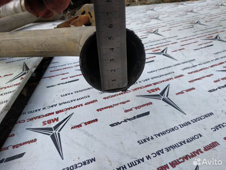 Глушитель задняя часть левая w211 m112 Mercedes