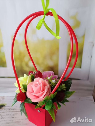 Букет из мыла