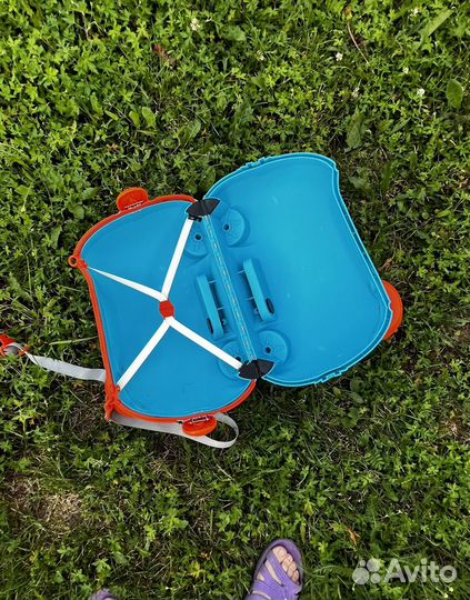 Детский чемодан каталка trunki