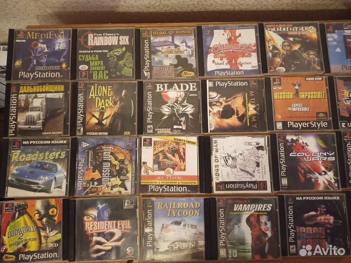 Игры диски для ps1