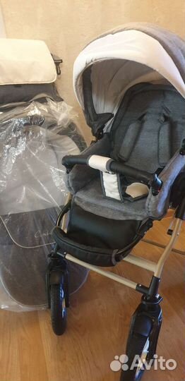 Детская коляска 2 в 1 индиго