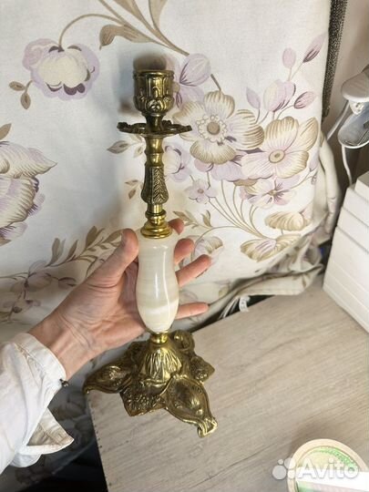 Итальянский винтажный подсвечник