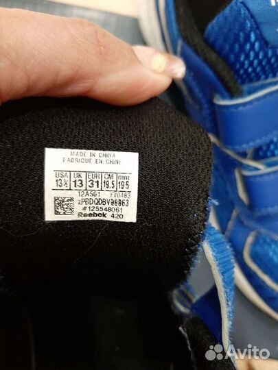 Кроссовки Reebok оригинал на мальчика р.31