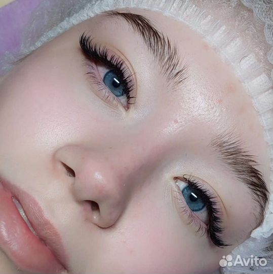 Наращивание /Ламинирование /Ботокс ресниц /Брови