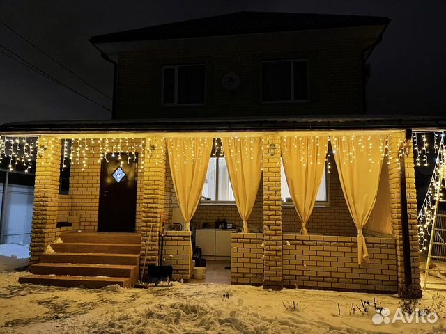Уличные гирлянды бахрома 12 м