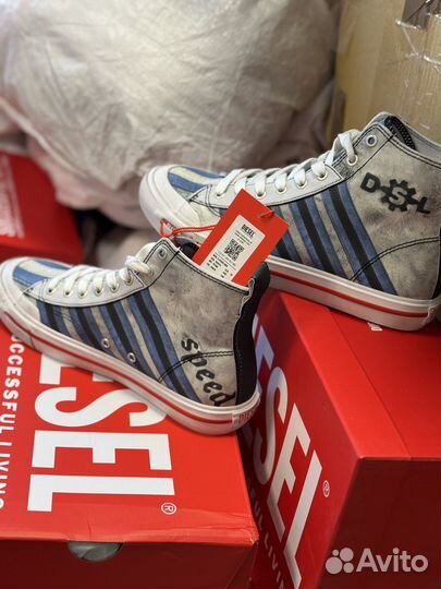 Высокие мужские кеды diesel S-athos MID