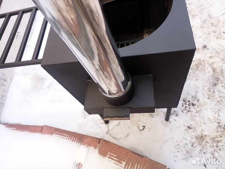 Печь для казана. Учаг. Казан мангал