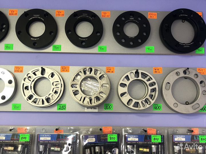 Проставки колесные