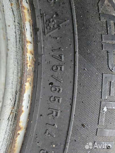 Колеса в сборе r14 зима