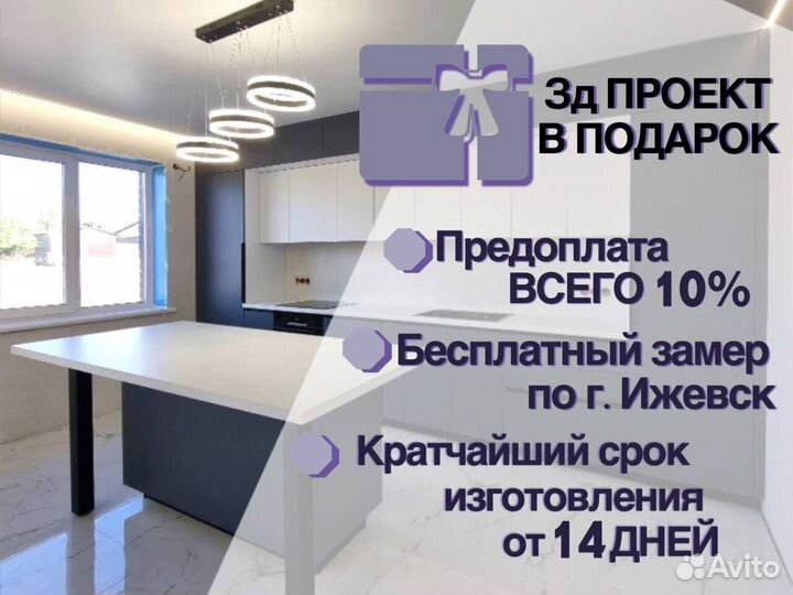 Кухни новые