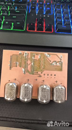 Ламповые часы