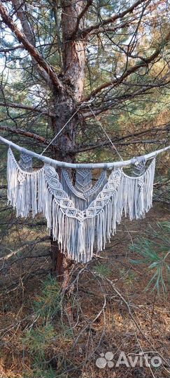 Макраме-панно на стену