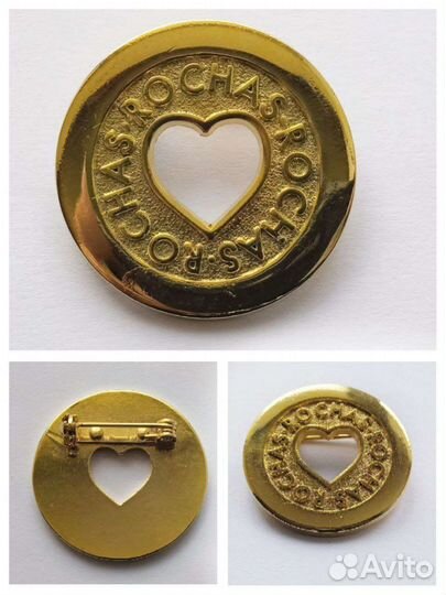 Винтажные украшения в форме сердца