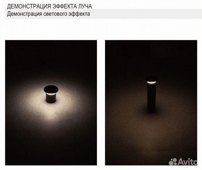 Газонный светильник