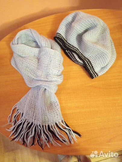 Берет вязаный