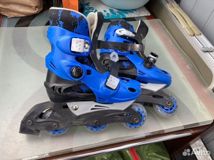 Роликовые коньки раздвижные26/29