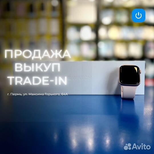 Apple Watch 5, Gold, 44MM, АКБ 73%