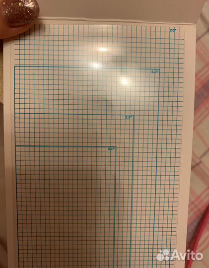 Пленка защита на экран телефона iPhone 5G/5S и др
