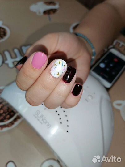 Маникюр, наращивание, шеллак