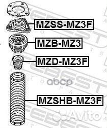 Пыльник амортизатора перед прав/лев mzshbmz