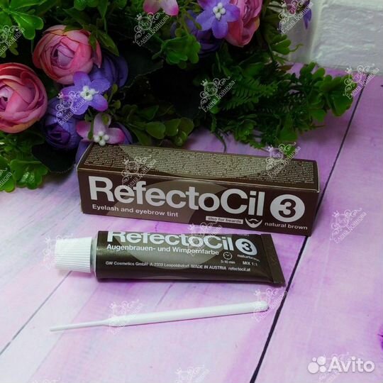 Краска refectocil для бровей и ресниц Barbara