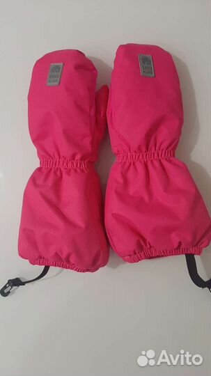 Варежки краги р.14 зимние, новые