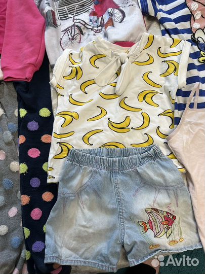 Большой пакет детских вещей