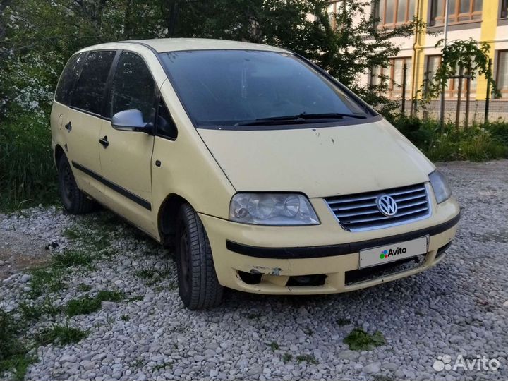 Volkswagen Sharan 1.9 МТ, 2004, 560 860 км